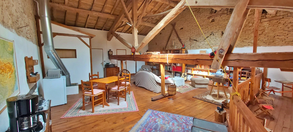 gite en pascot espace commun