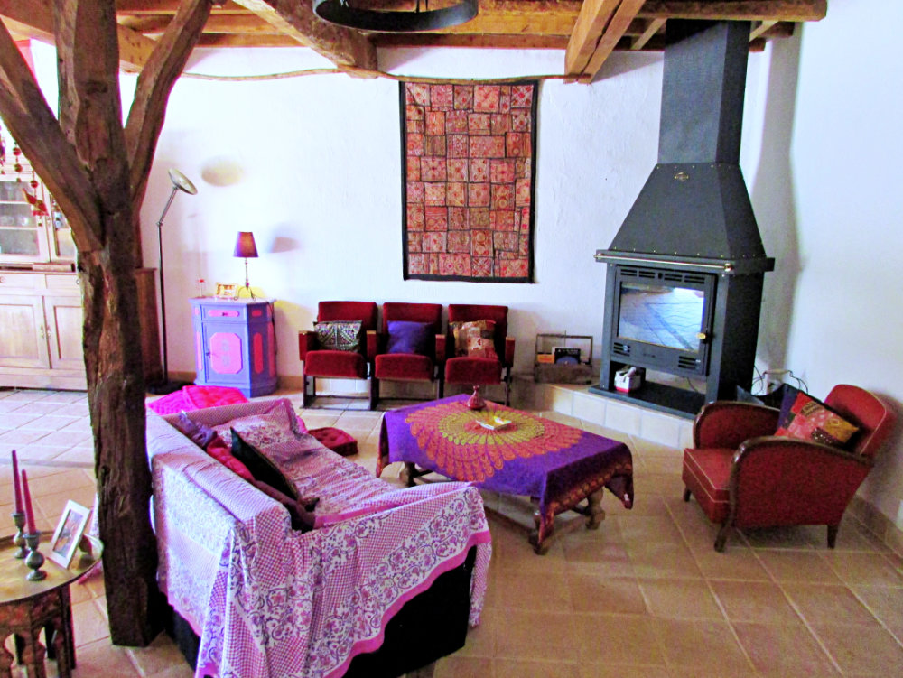 gite en pascot espace détente